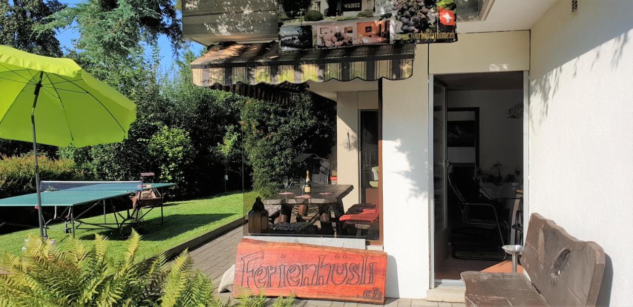 Apartamento Ferienhüsli Siglistorf Exterior foto